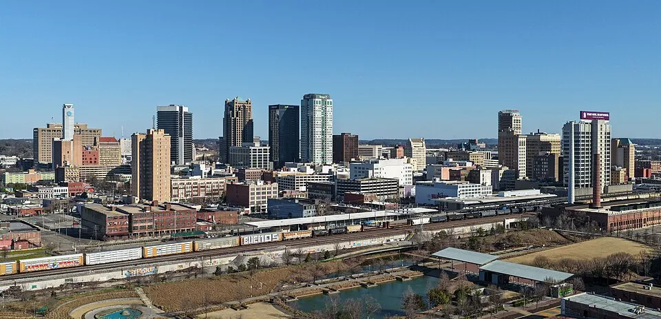 Birmingham, Alabama city view