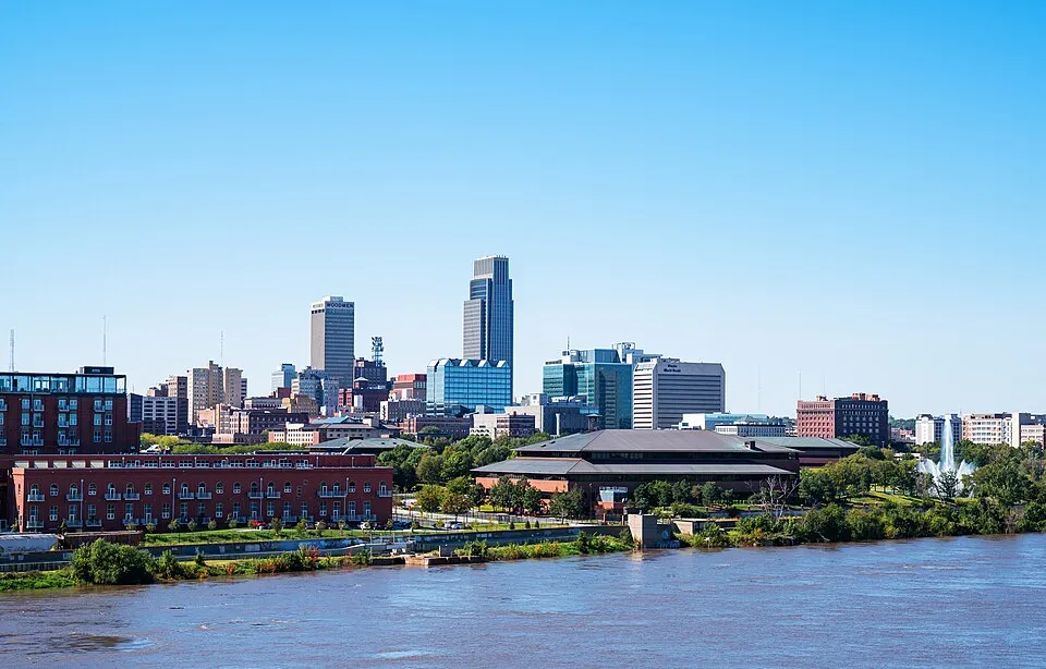 Omaha, Nebraska city view