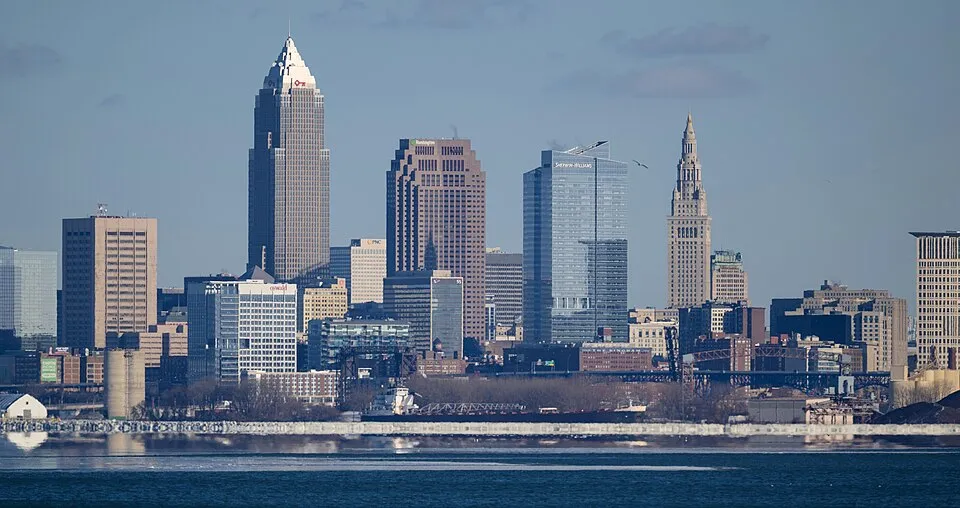Cleveland, Ohio city view