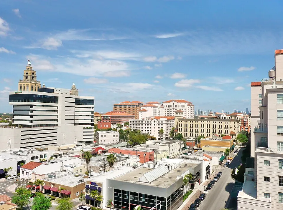 Coral Gables, Florida city view