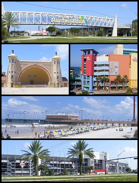 Daytona Beach, Florida city view