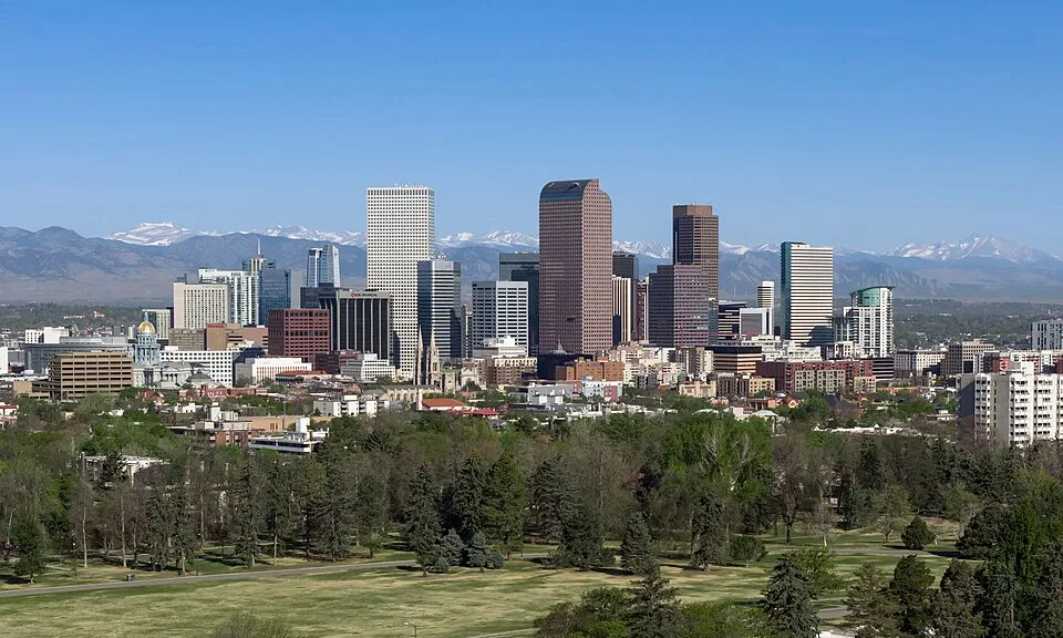 Denver, Colorado city view