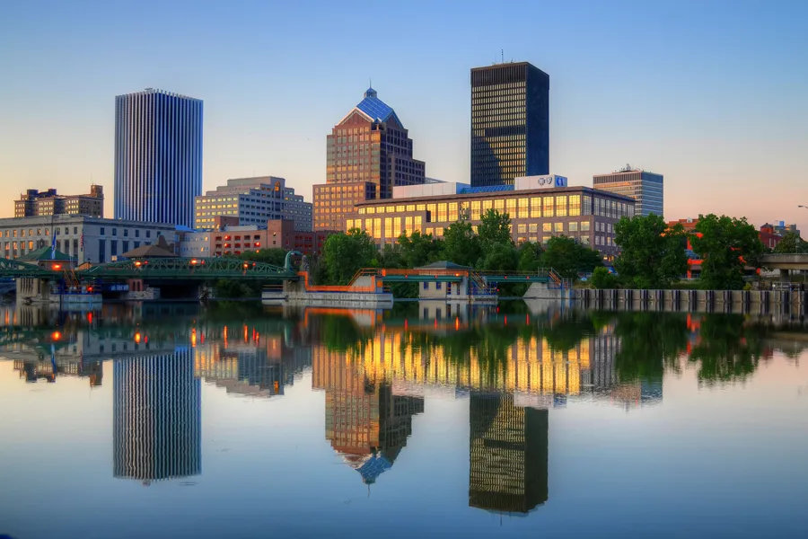 Rochester, New York city view