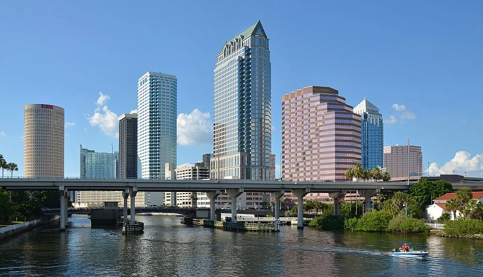Tampa, Florida city view