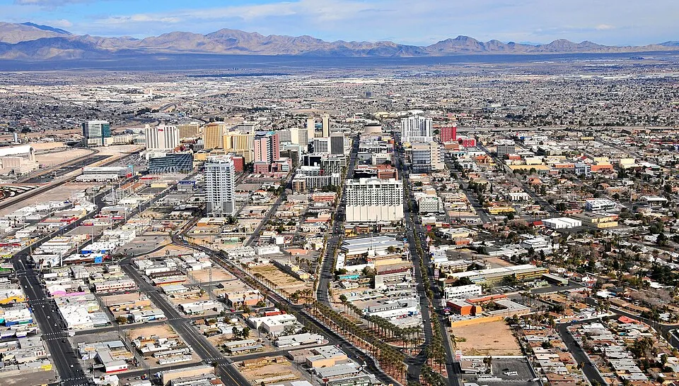 Las Vegas, Nevada city view