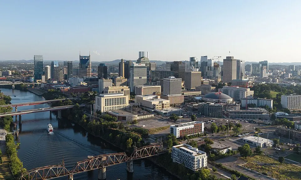 Nashville, Tennessee city view