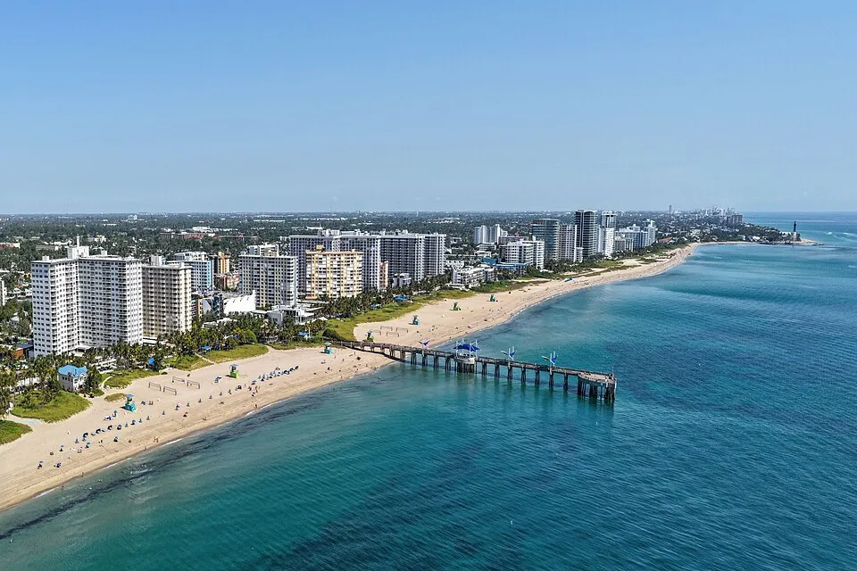 Pompano Beach, Florida city view