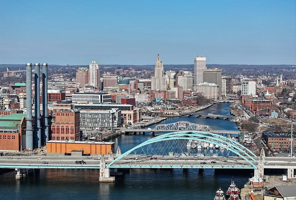 Providence, Rhode Island city view