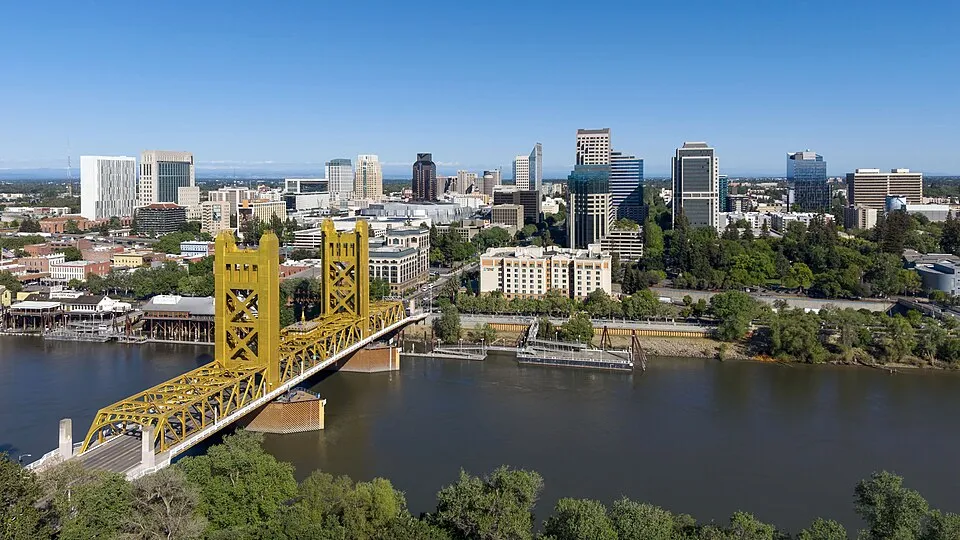 Sacramento, California city view