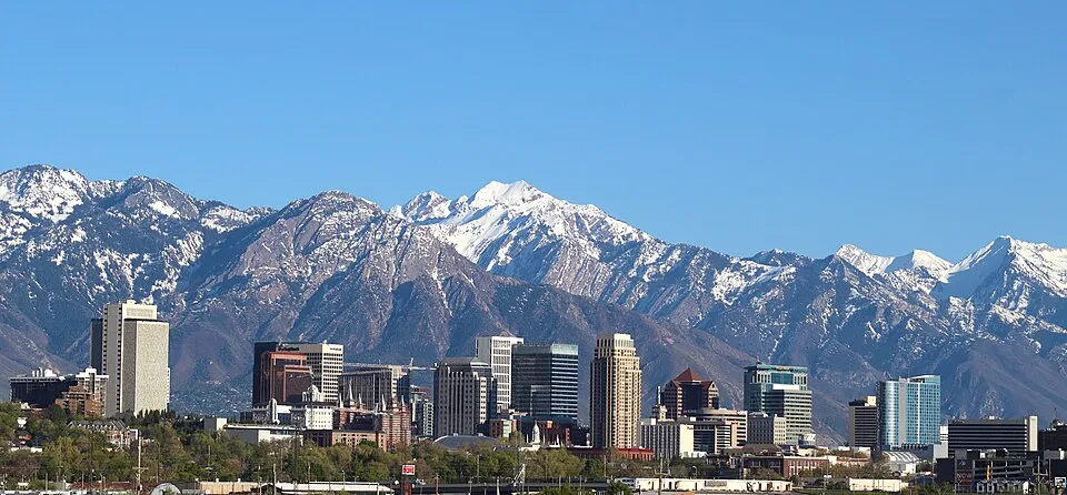 Salt Lake City, Utah city view