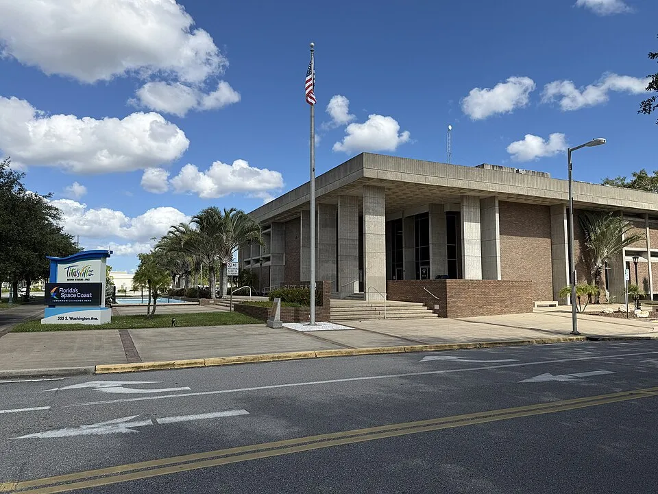 Titusville, Florida city view