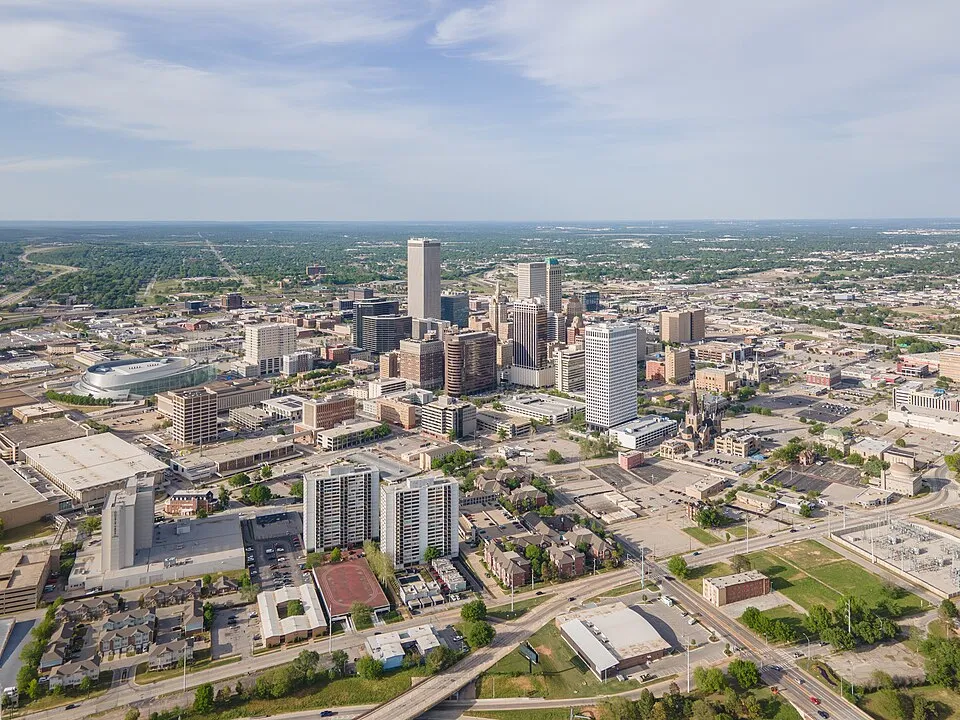 Tulsa, Oklahoma city view