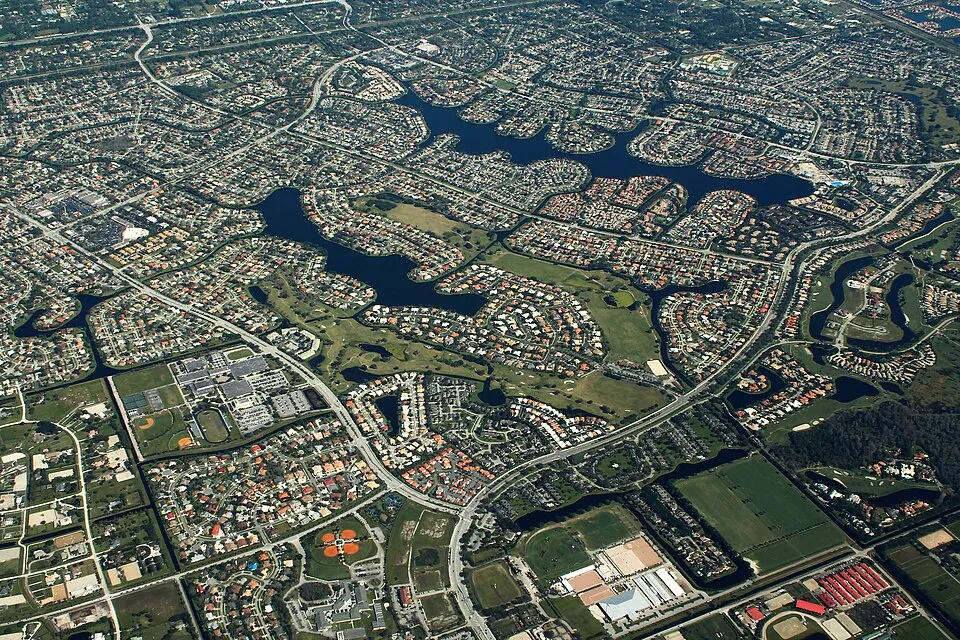 Wellington, Florida city view